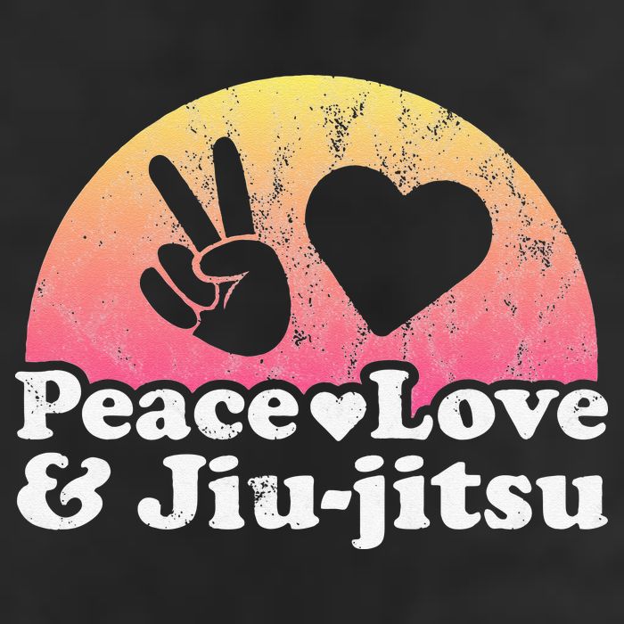 Peace Love and Jiujitsu Adult Drive Performance Visor