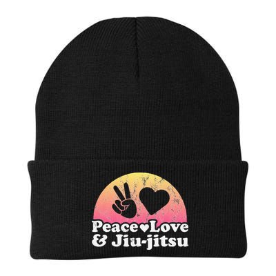 Peace Love and Jiujitsu Beanie