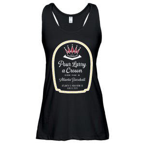 POUR LARRY A CROWN Home Run Celebration Funny Ladies Essential Flowy Tank