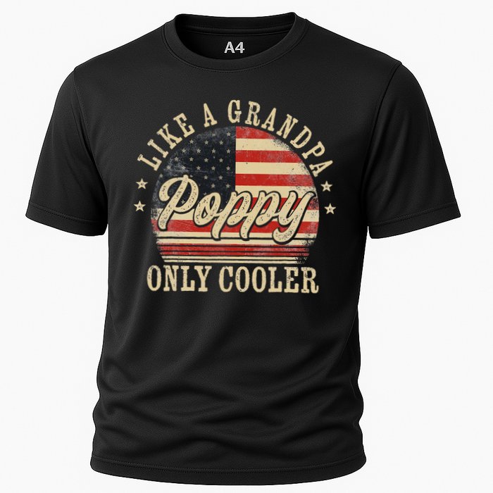 Poppy Like A Grandpa Only Cooler Poppy Cooling Performance Crew T-Shirt