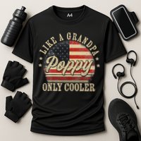 Poppy Like A Grandpa Only Cooler Poppy Cooling Performance Crew T-Shirt