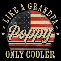 Poppy Like A Grandpa Only Cooler Poppy Impact Tech Backpack
