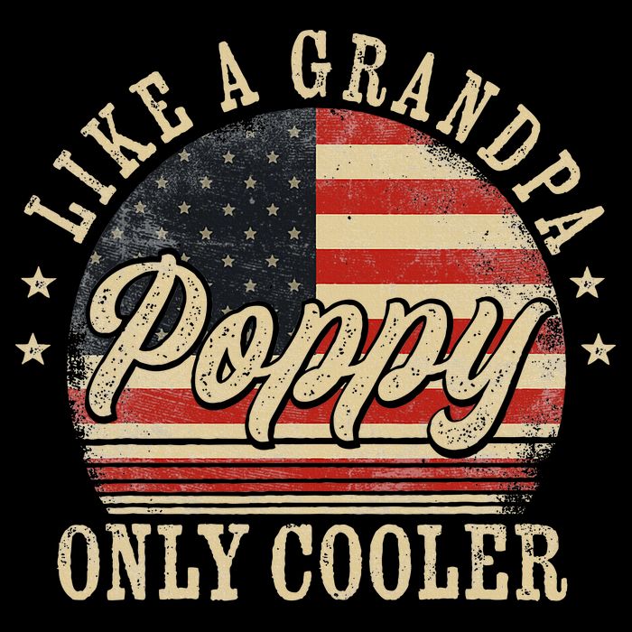 Poppy Like A Grandpa Only Cooler Poppy Impact Tech Backpack