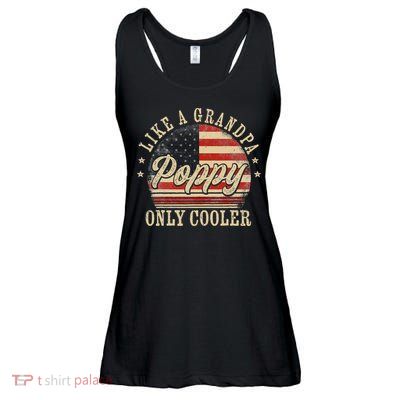 Poppy Like A Grandpa Only Cooler Poppy Ladies Essential Flowy Tank