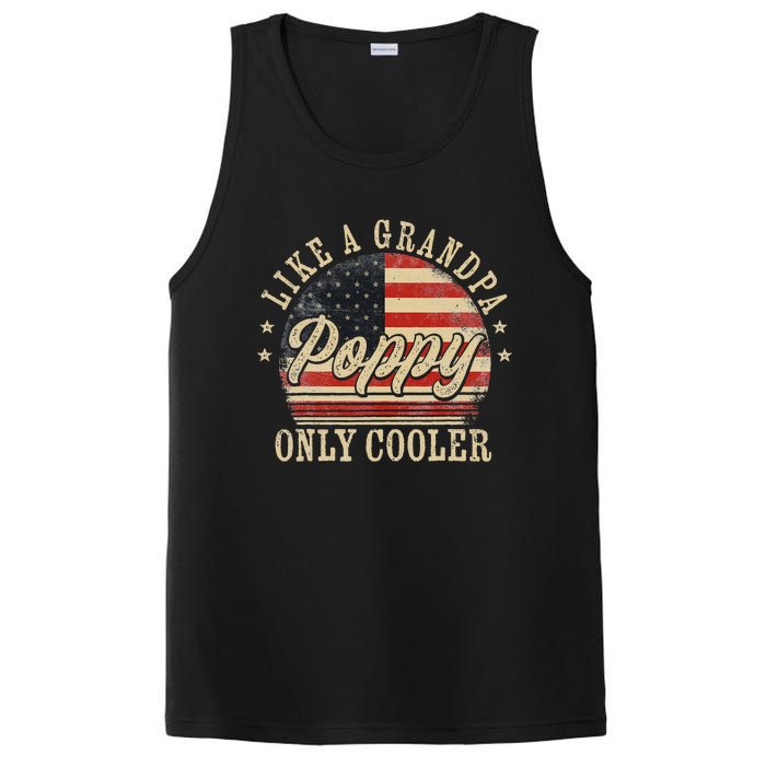 Poppy Like A Grandpa Only Cooler Poppy PosiCharge Competitor Tank