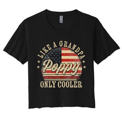 Poppy Like A Grandpa Only Cooler Poppy Crop Top