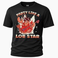 Party Like A Lob Star Lobster Cooling Performance Crew T-Shirt