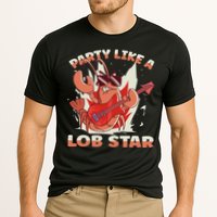 Party Like A Lob Star Lobster Cooling Performance Crew T-Shirt