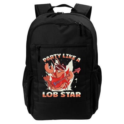 Party Like A Lob Star Lobster Backpack