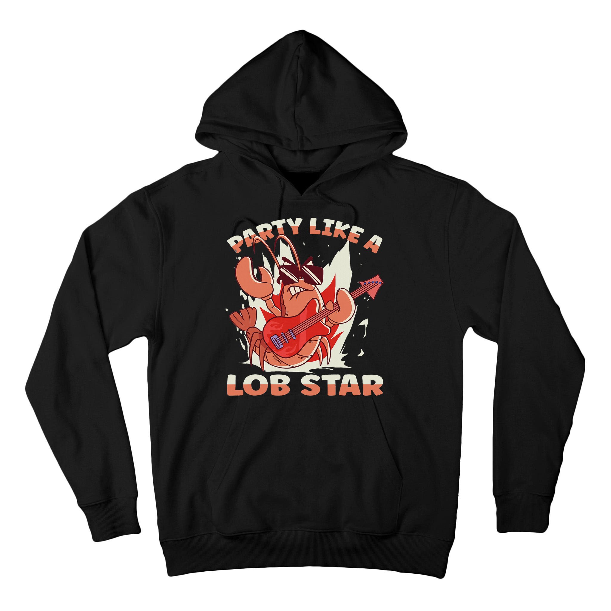 Party Like A Lob Star Lobster Tall Hoodie
