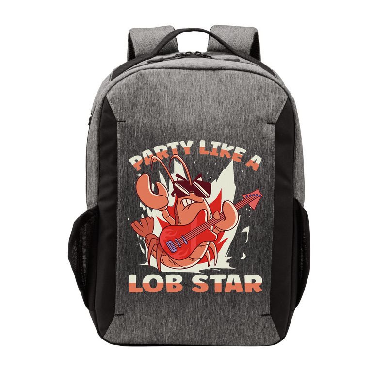 Party Like A Lob Star Lobster Vector Backpack