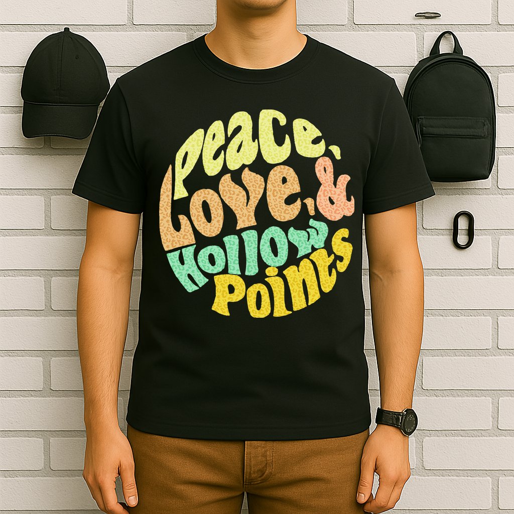 Peace Love And Hollow Points T-Shirt