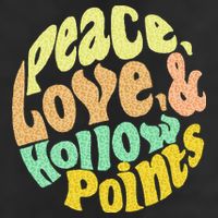 Peace Love And Hollow Points Adult Drive Performance Visor
