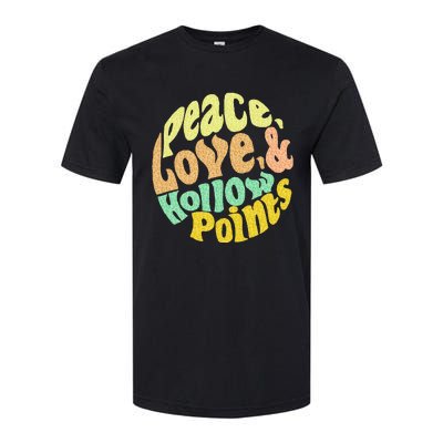 Peace Love And Hollow Points Softstyle CVC T-Shirt