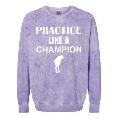 Practice Like A Champion Colorblast Crewneck Sweatshirt