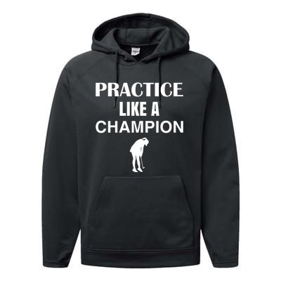 Practice Like A Champion Performance Fleece Hoodie