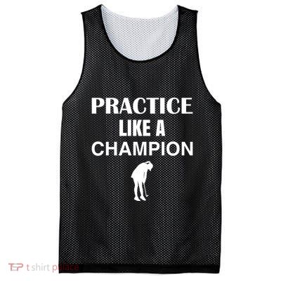 Practice Like A Champion Mesh Reversible Basketball Jersey Tank