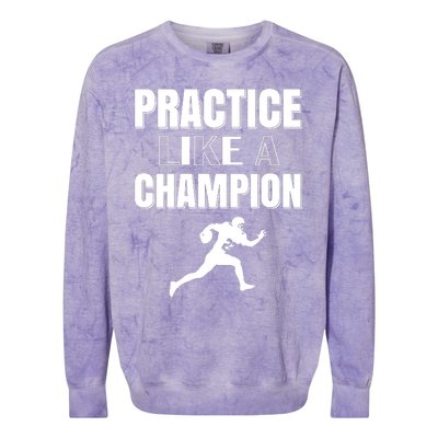 Practice Like A Champion Colorblast Crewneck Sweatshirt