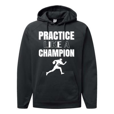 Practice Like A Champion Performance Fleece Hoodie