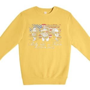 Party Like A Felon 1776 2024 President Premium Crewneck Sweatshirt