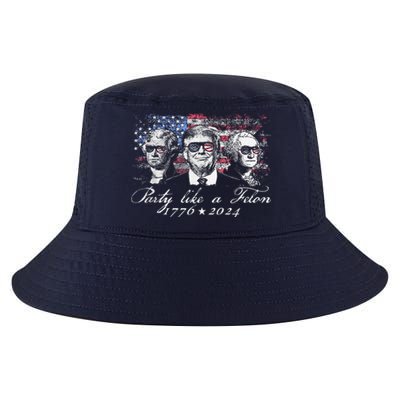 Party Like A Felon 1776 2024 President Cool Comfort Performance Bucket Hat