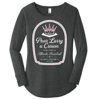 Pour Larry A Crown Women's Perfect Tri Tunic Long Sleeve Shirt