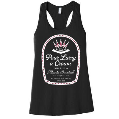 Pour Larry A Crown Women's Racerback Tank