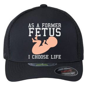 Pro Life Anti Abortion Christian Flexfit Unipanel Trucker Cap