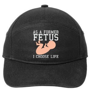 Pro Life Anti Abortion Christian 7-Panel Snapback Hat