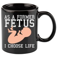 Pro Life Anti Abortion Christian 11oz C Handle Ceramic Mug