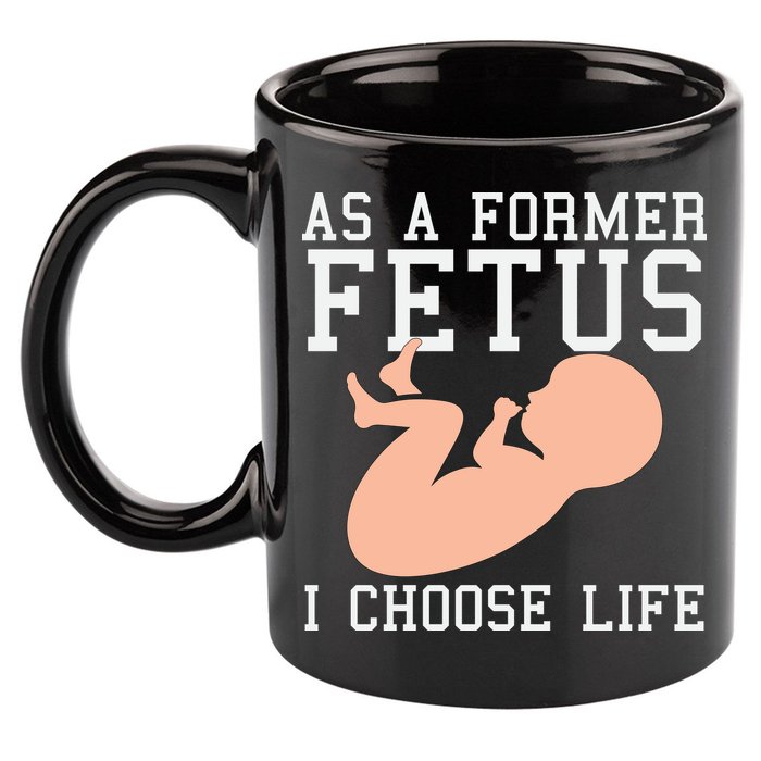 Pro Life Anti Abortion Christian 11oz C Handle Ceramic Mug