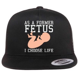 Pro Life Anti Abortion Christian Flat Bill Trucker Hat