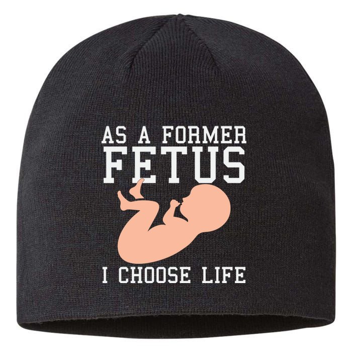 Pro Life Anti Abortion Christian Sustainable Beanie