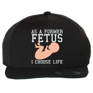 Pro Life Anti Abortion Christian Wool Snapback Cap