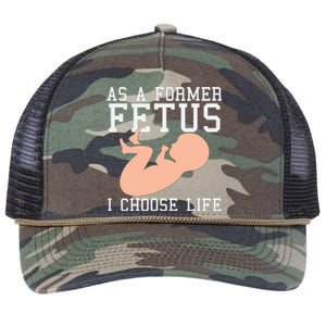 Pro Life Anti Abortion Christian Retro Rope Trucker Hat Cap