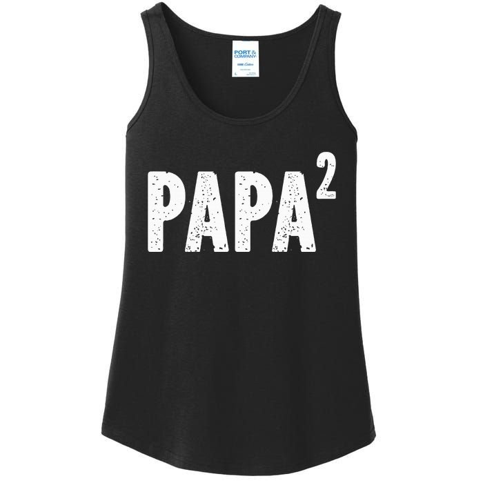 Papa Like A Grandpa But Way Cooler Only Much Fathers Day Ladies Essential Tank