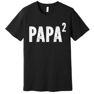 Papa Like A Grandpa But Way Cooler Only Much Fathers Day Premium T-Shirt