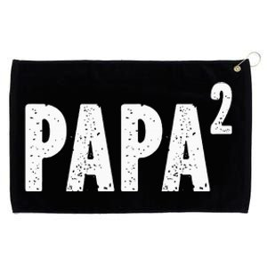 Papa Like A Grandpa But Way Cooler Only Much Fathers Day Grommeted Golf Towel