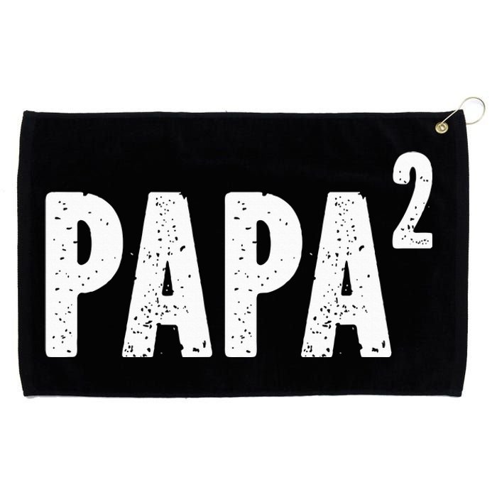 Papa Like A Grandpa But Way Cooler Only Much Fathers Day Grommeted Golf Towel