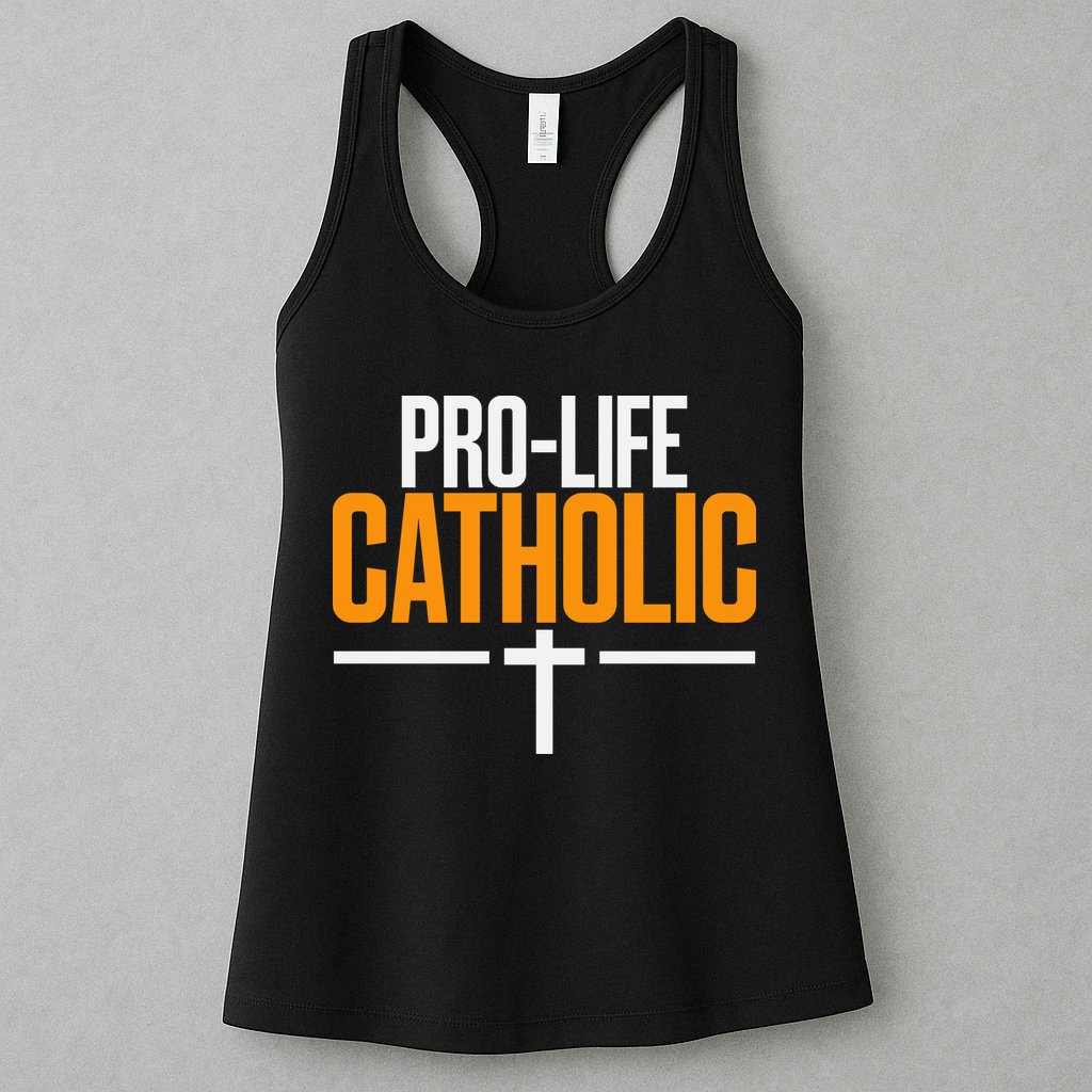 Pro Life Anti Abortion Catholic Womens Tank Top