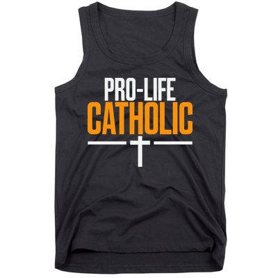 Pro Life Anti Abortion Catholic Tank Top