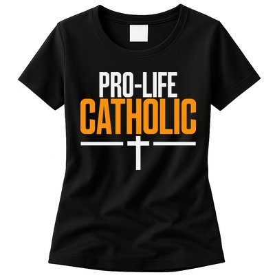 Pro Life Anti Abortion Catholic Womens T-Shirt