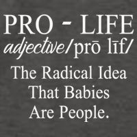 Pro Life Anti Abortion Christian Vector Backpack
