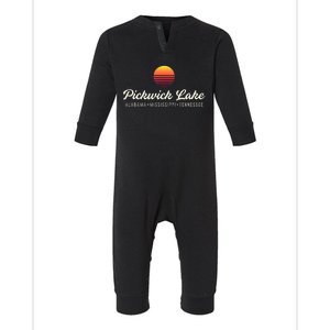 Pickwick Lake Alabama Mississippi Tennessee Bass Fishing Infant Fleece One Piece