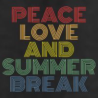 Peace Love And Summer Break Summer Lover 11oz C Handle Ceramic Mug