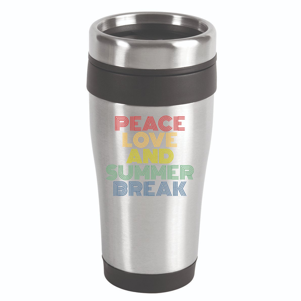 Peace Love And Summer Break Summer Lover 16oz Travel Tumbler