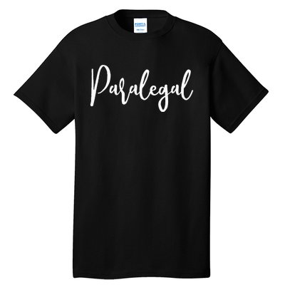 Paralegal Legal Assistant Tall T-Shirt