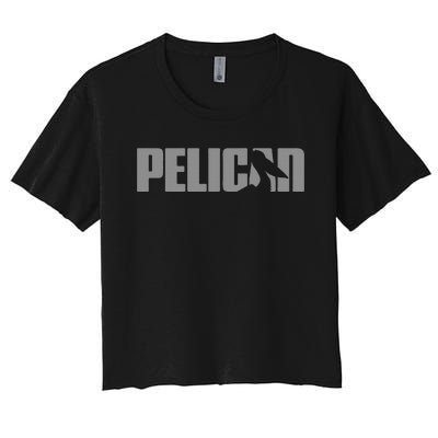 Pelican Lover Apparel Pelican Women's Crop Top Tee