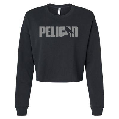 Pelican Lover Apparel Pelican Cropped Pullover Crew