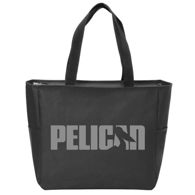 Pelican Lover Apparel Pelican Zip Tote Bag